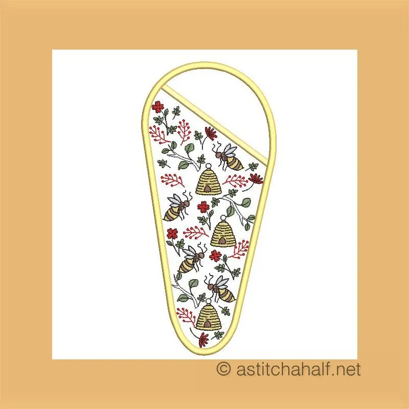 All In The Hoop Golden Gardeners Scissor Case with Fob