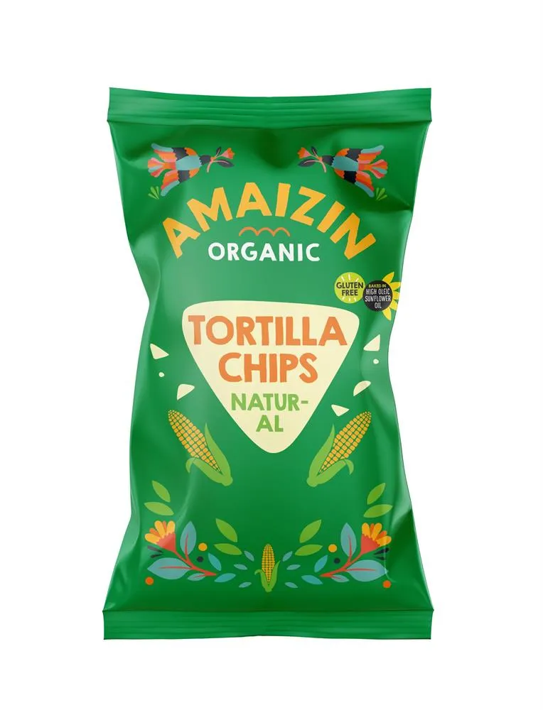 Amaizin Organic Natural Corn Chips 250g