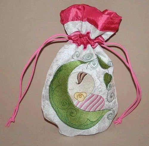 Baby Bubbles Dreaming Drawstring Bag