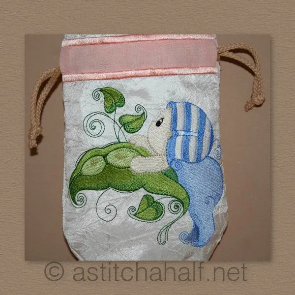Baby Bubbles First Steps Drawstring Bag