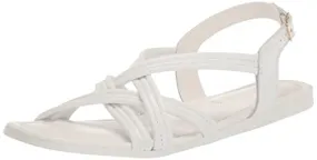Bella Vita Made in Italy Women's Ilo-Italy Flat Sandal, Black Leather, 9