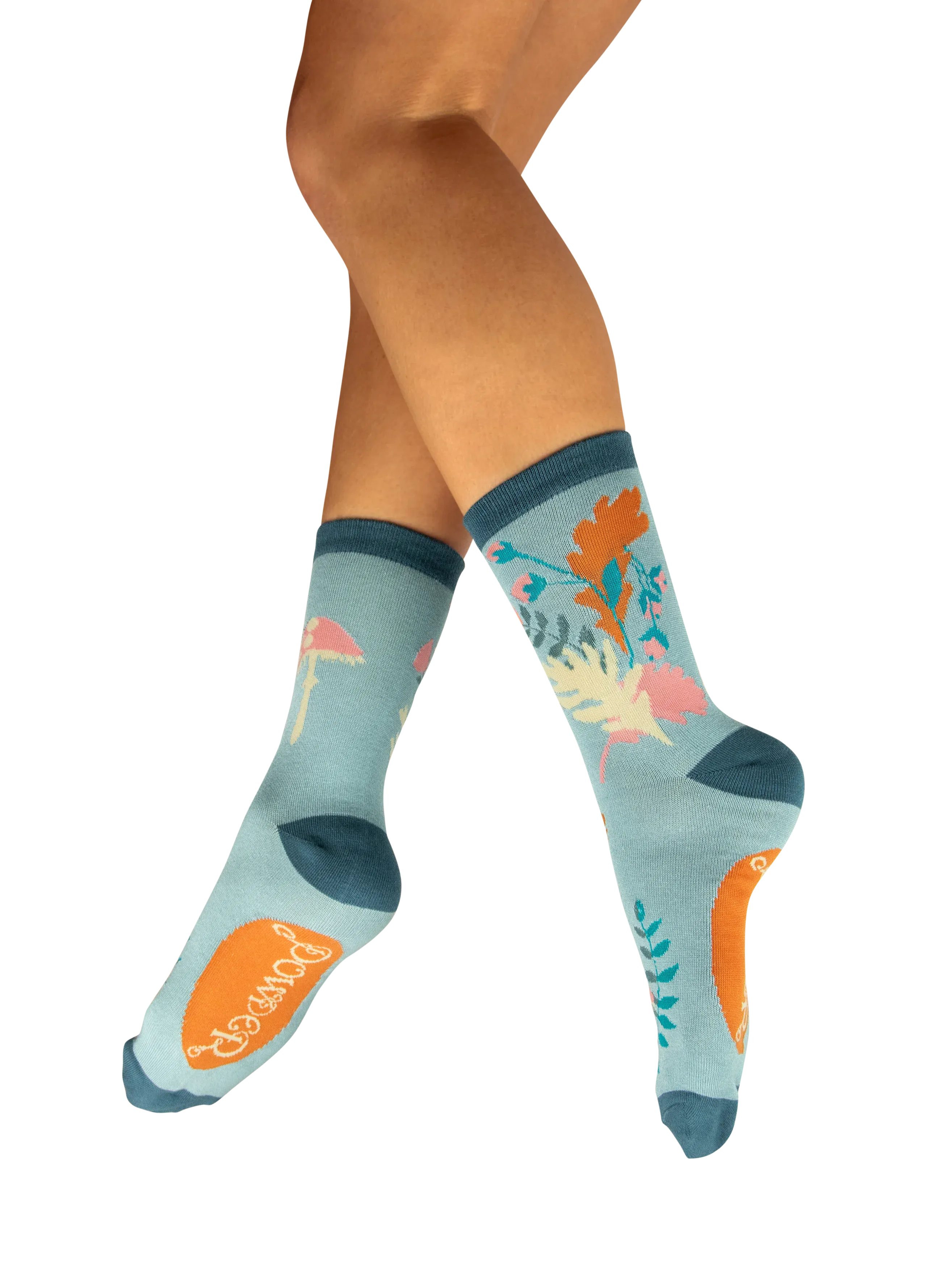 Foraging Ankle Socks Blue