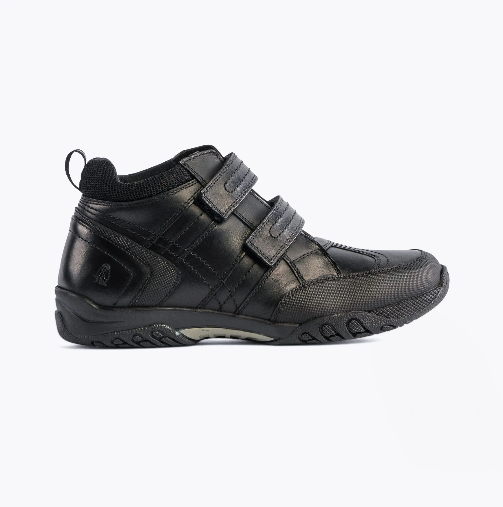 Hush Puppies JEZZA Boys Leather School Boots Black