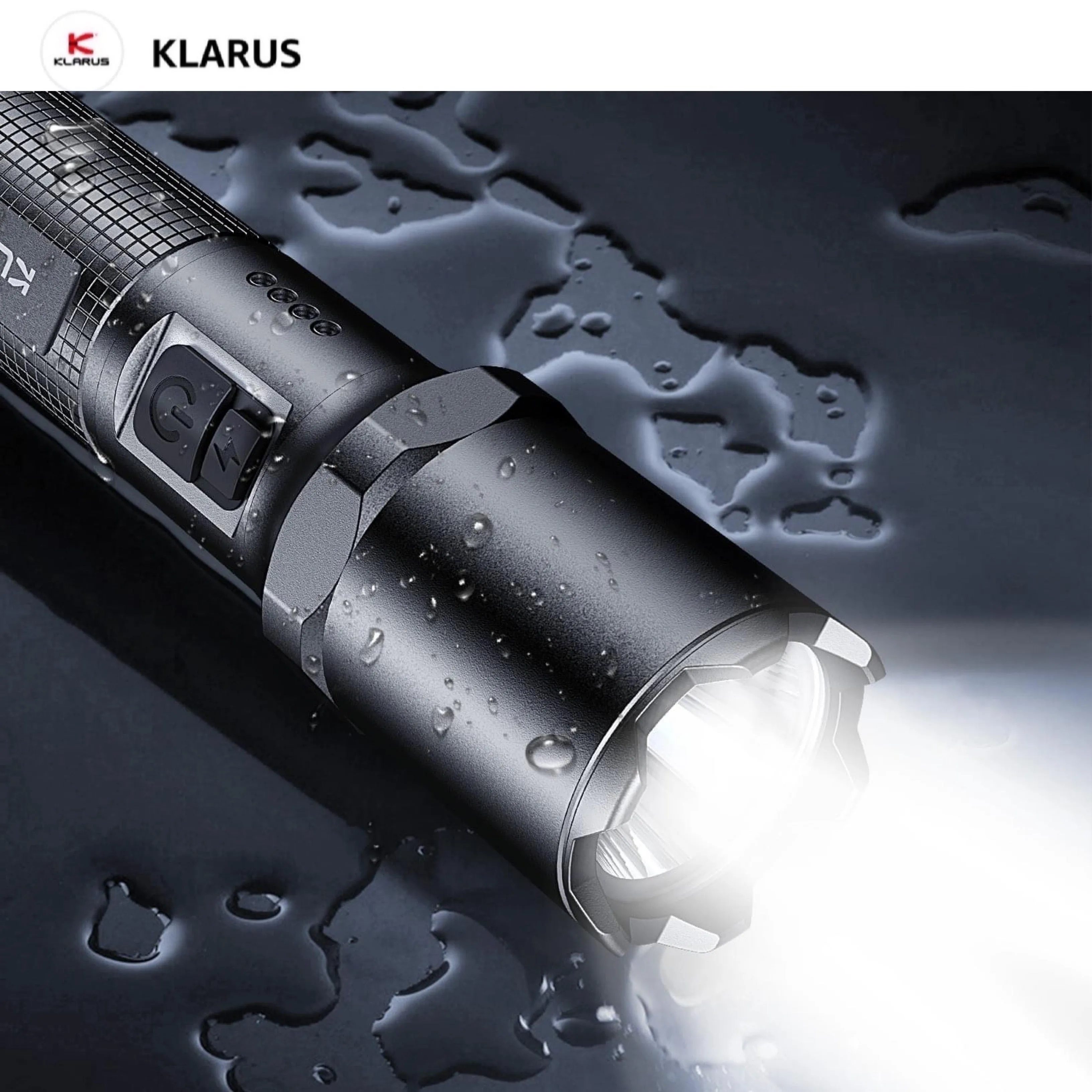 Klarus A1 High-Performance Tactical Flashlight
