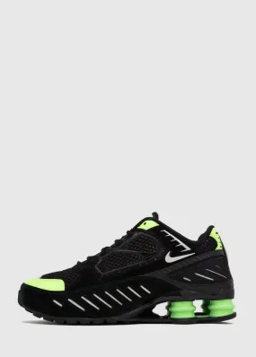 NIKE: WOMEN'S SHOX ENIGMA [BLACK/GREEN]