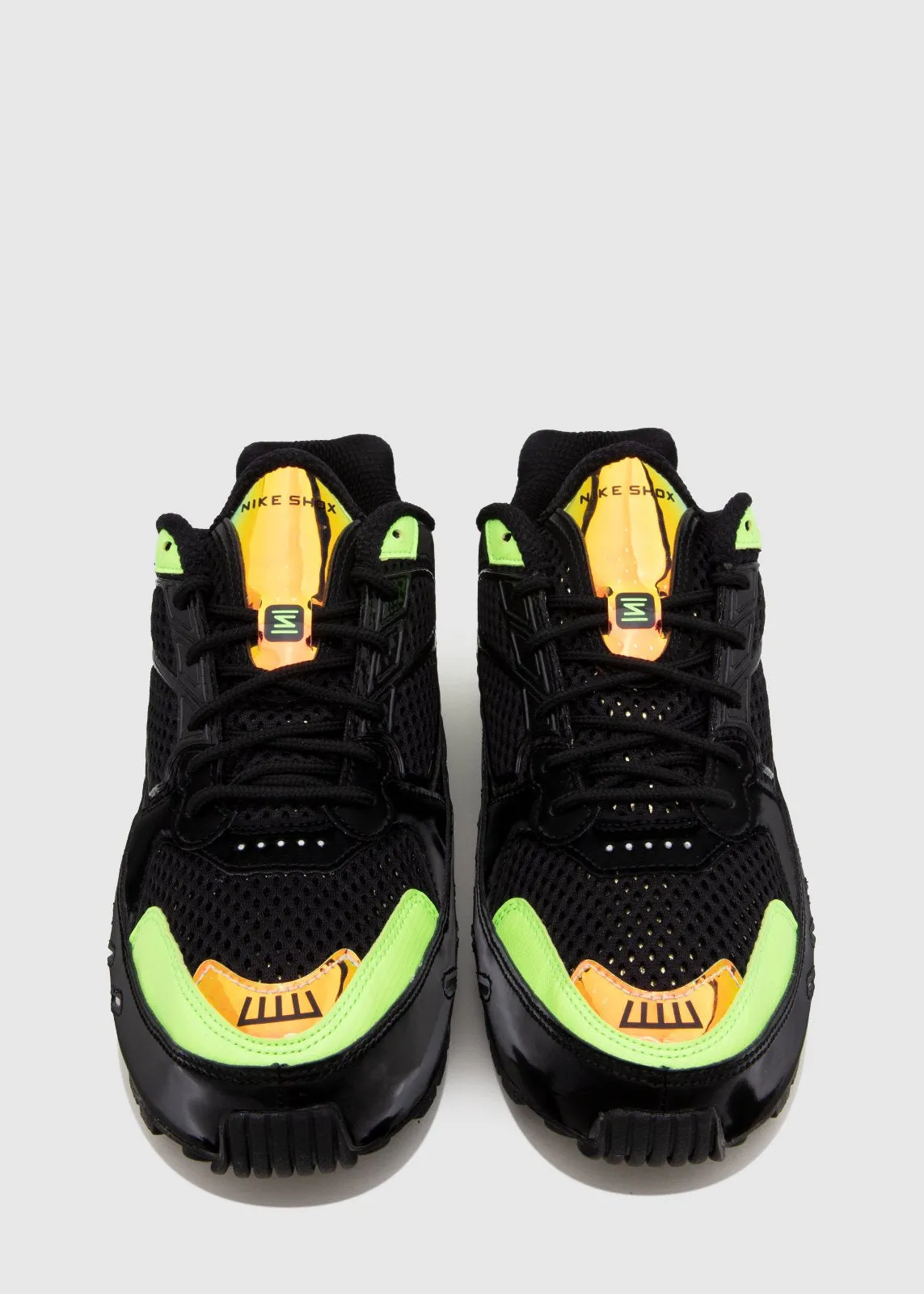 NIKE: WOMEN'S SHOX ENIGMA [BLACK/GREEN]