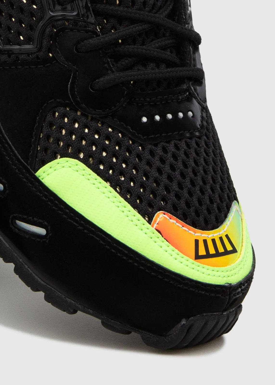 NIKE: WOMEN'S SHOX ENIGMA [BLACK/GREEN]