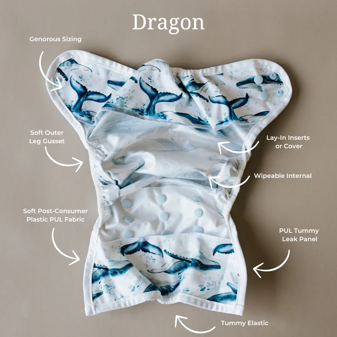 One Size Cover Dragon Wrap - Bee Mine