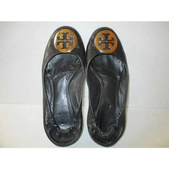 Tory Burch Black Soft Ballet Flats Size Us