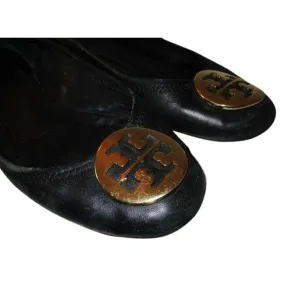 Tory Burch Black Soft Ballet Flats Size Us