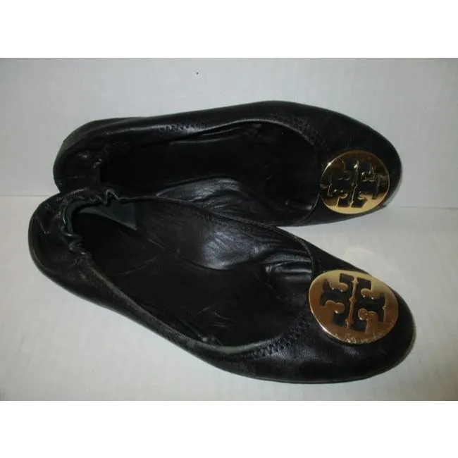 Tory Burch Black Soft Ballet Flats Size Us