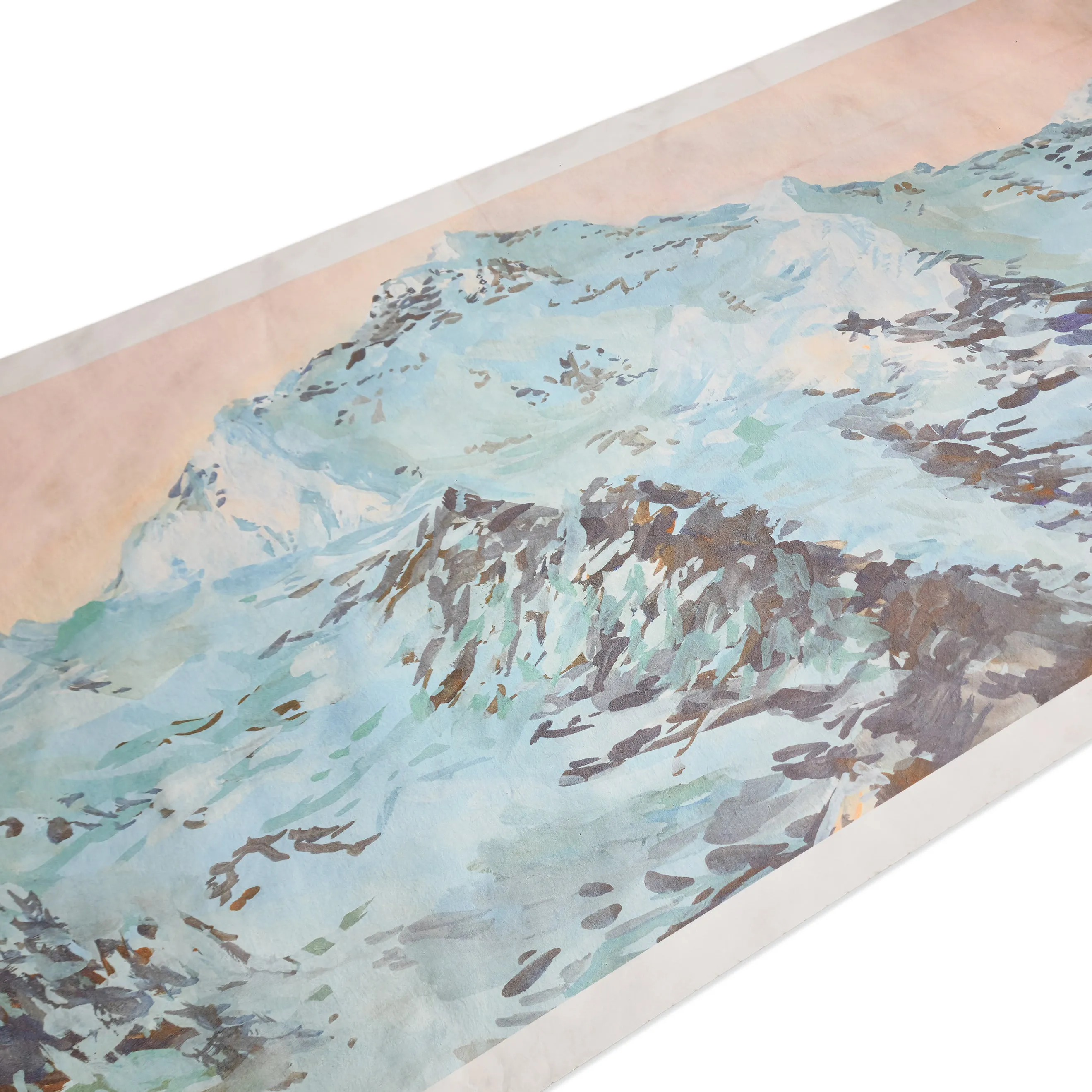 Tyvek Ground Cloth "Last Light" - by Hannah Beimborn