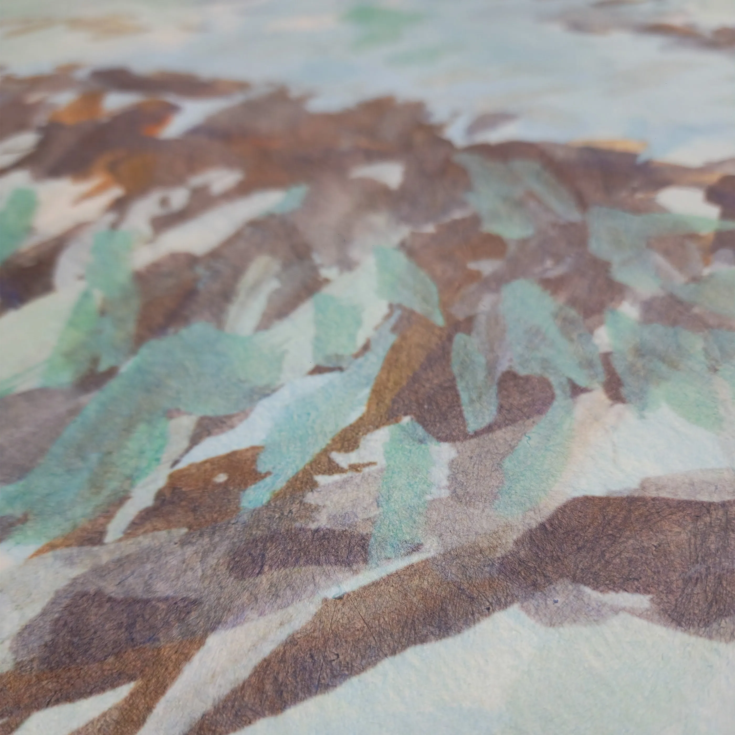 Tyvek Ground Cloth "Last Light" - by Hannah Beimborn