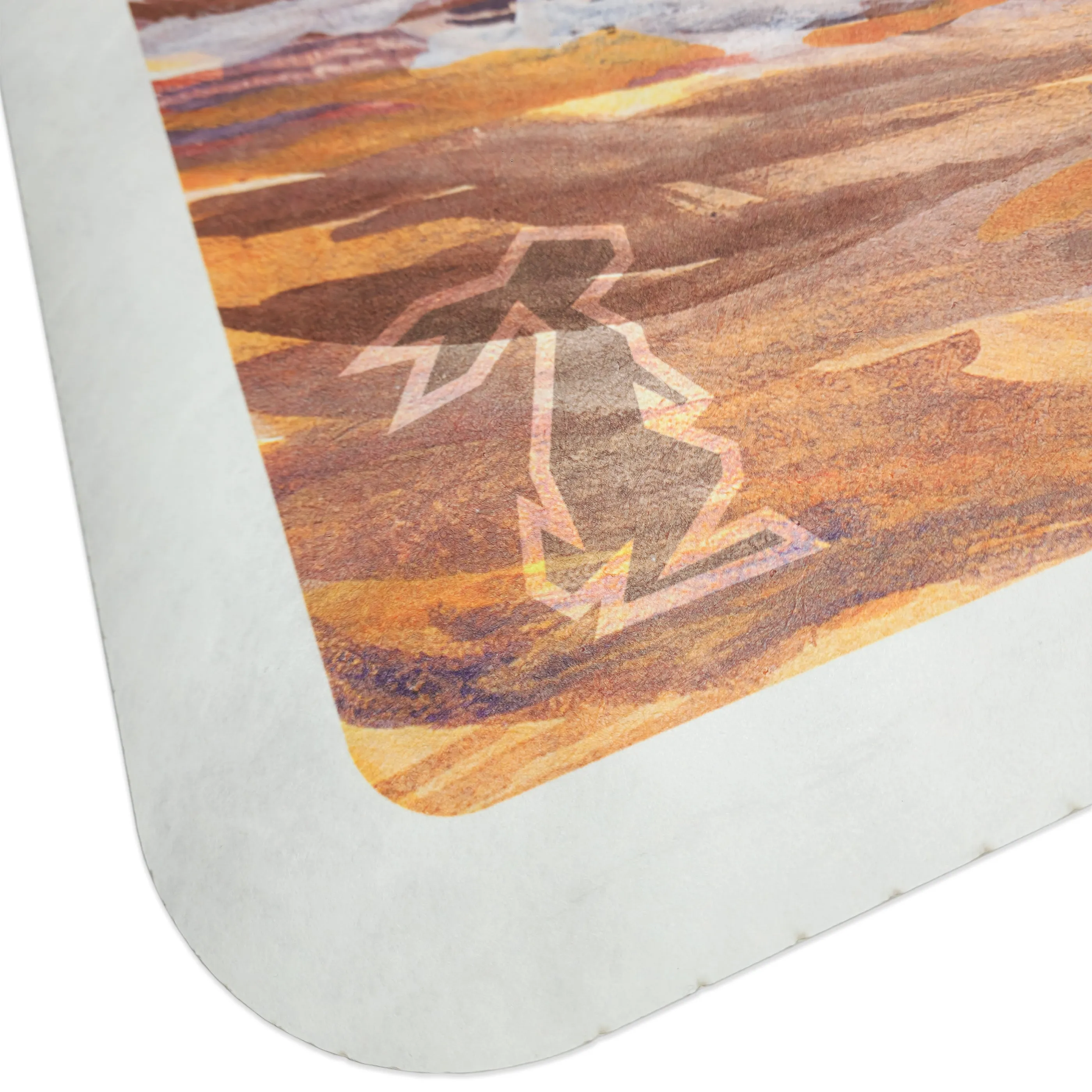 Tyvek Ground Cloth "Wild Breeze" - by Hannah Beimborn