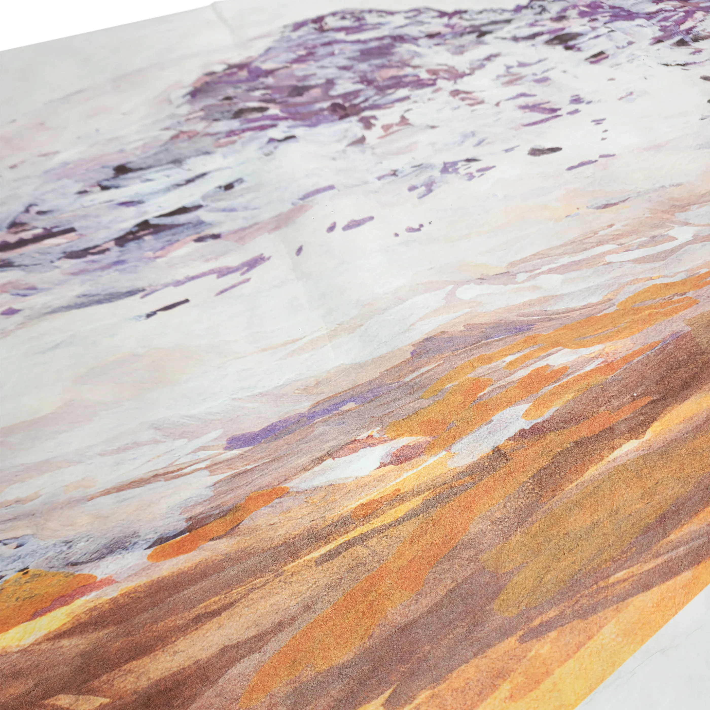 Tyvek Ground Cloth "Wild Breeze" - by Hannah Beimborn