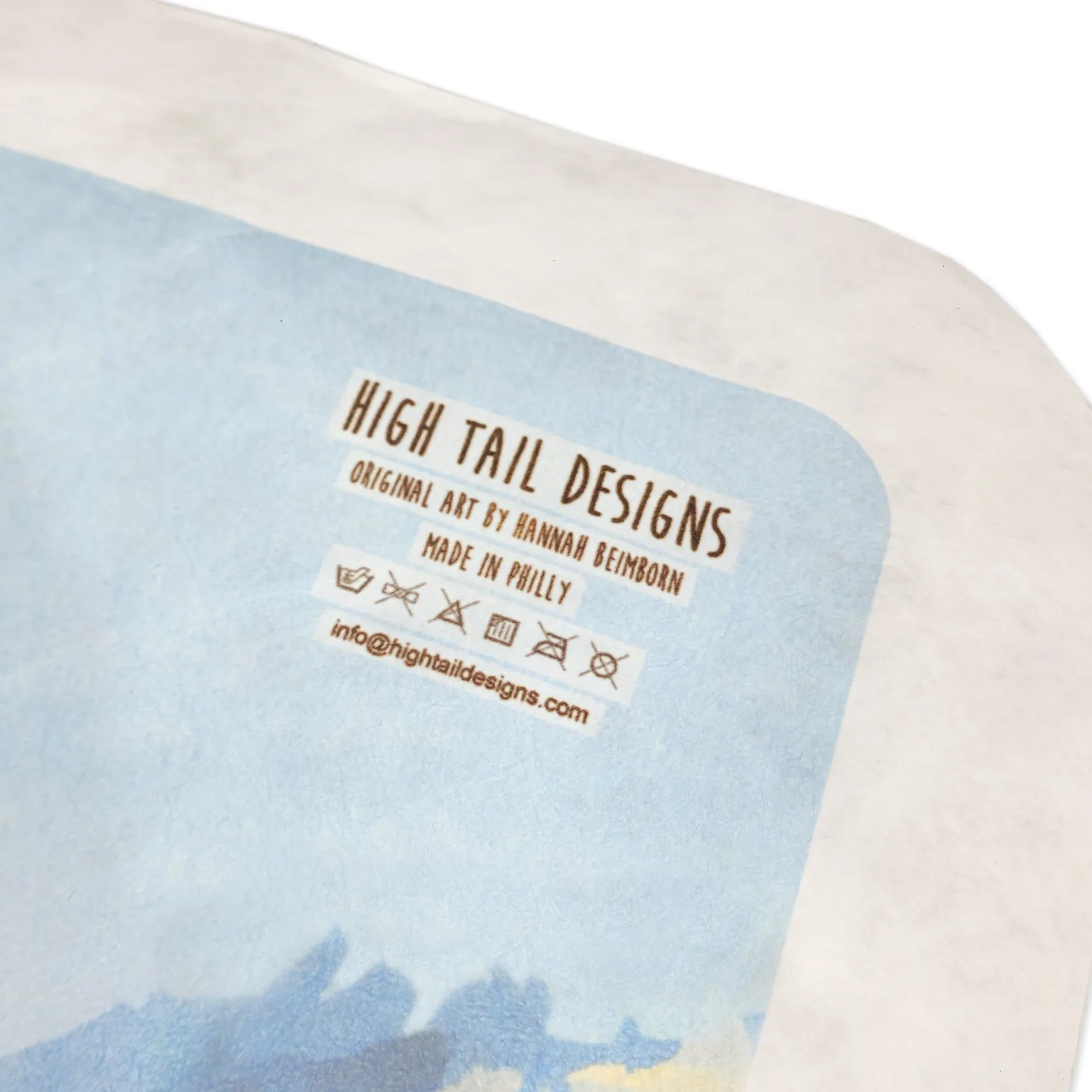 Tyvek Ground Cloth "Yellowstone Wilderness" - by Hannah Beimborn