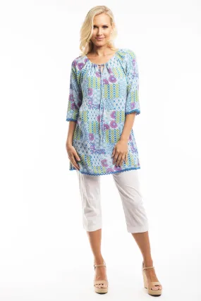 Zen Garden Tunic Blouse